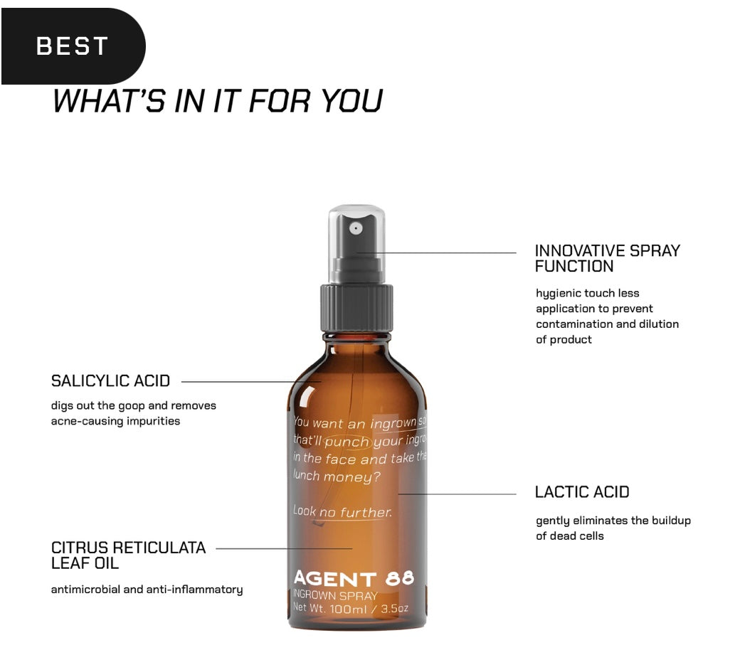 Agent 88 Ingrown Hair Spray