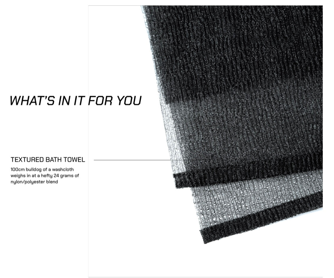 50 Grit Exfoliating Towel